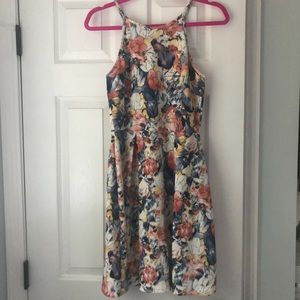 Super cute Floral A-line Mini Dress